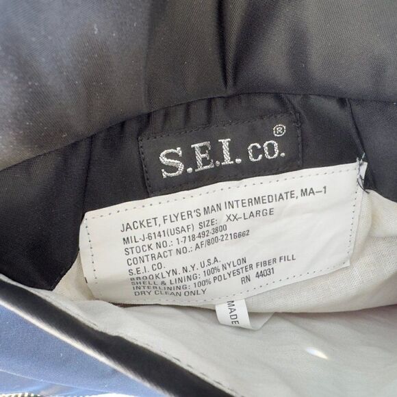 Pointman The Series Cast and Crew Military Style Jacket Black RARE Men's XXL - Picture 3 of 8